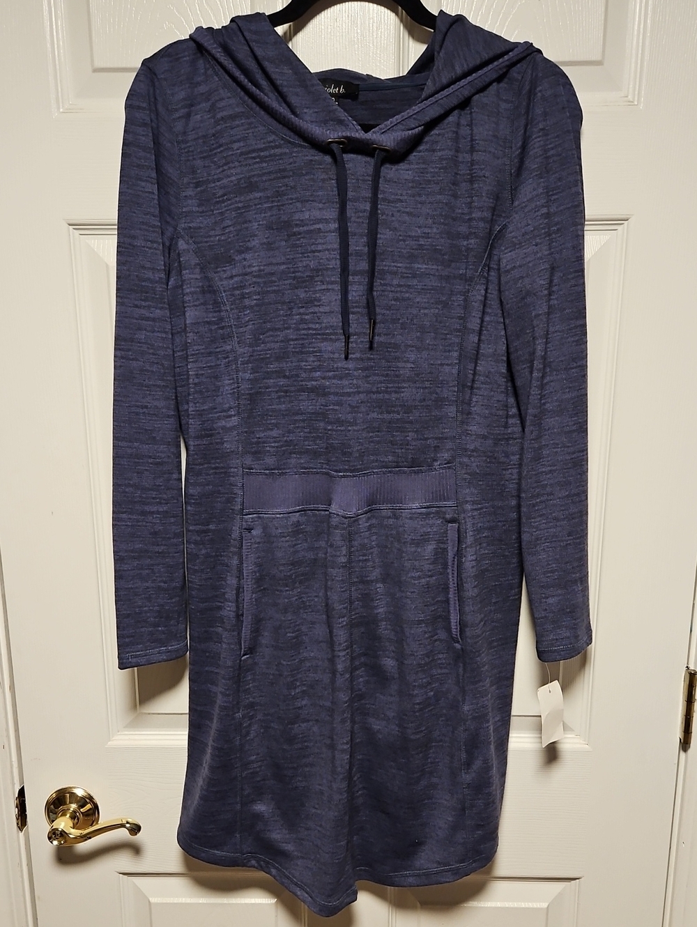 Violet B. Hooded Tunic Dress